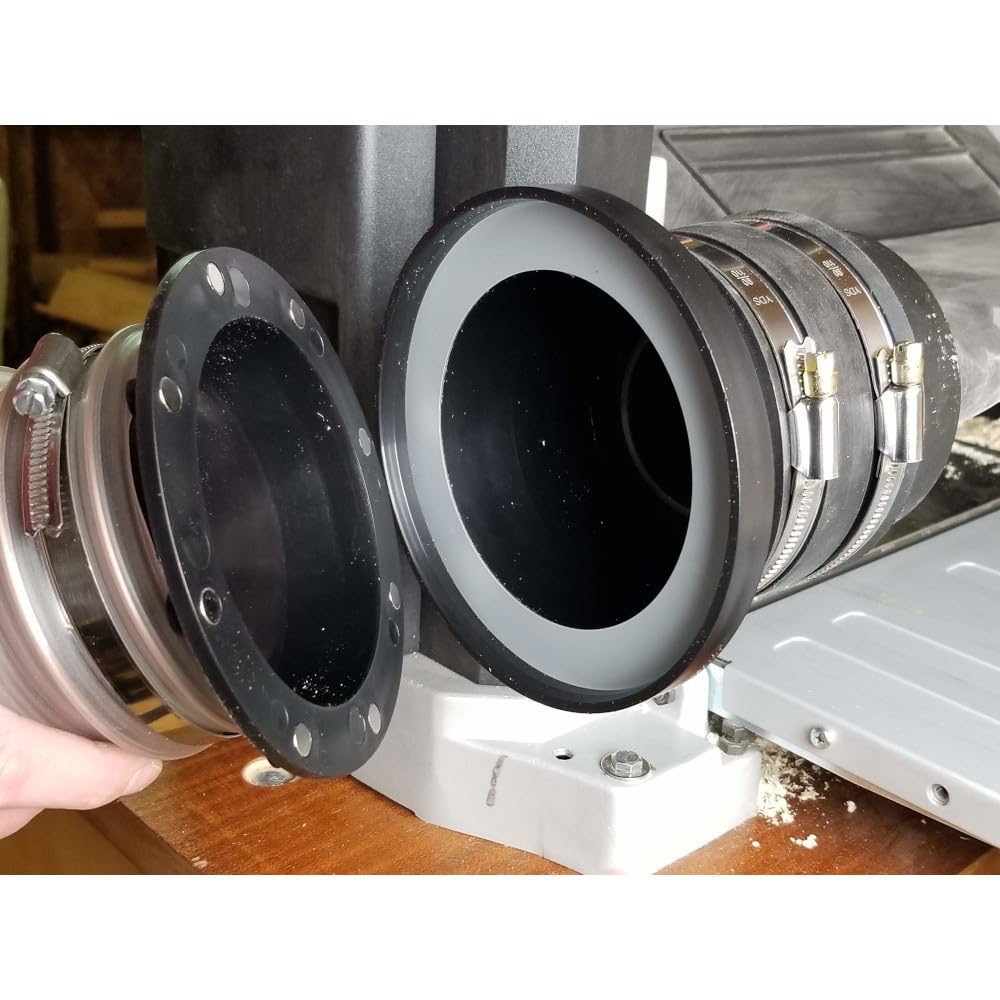 Magnetischer Anschluss 100mm für Absaugschläuche - Schnellverschlussanschluss MagWF, Zubehör für die