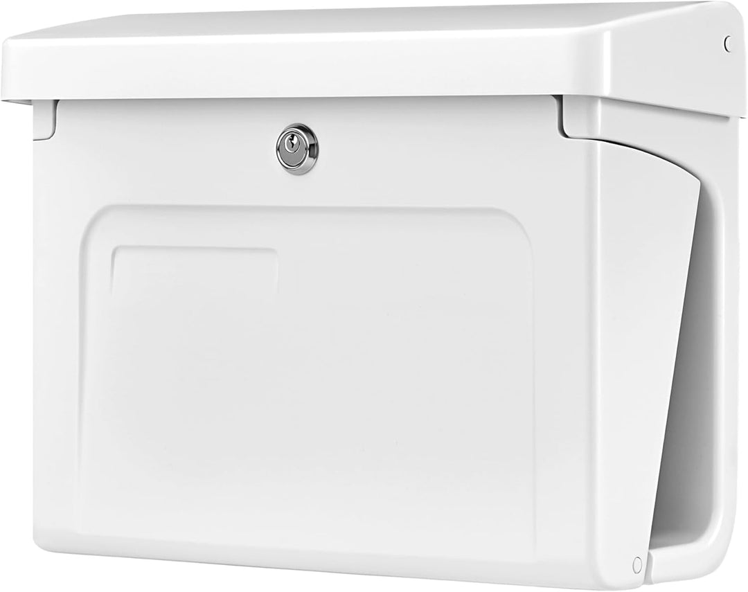Burg-WÄCHTER Briefkasten mit Zeitungsfach, Kunststoff, Einwurf-Format DIN C4, 2 Schlüssel, Fehmarn 3
