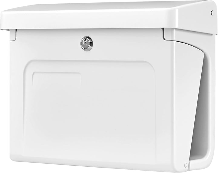 Burg-WÄCHTER Briefkasten mit Zeitungsfach, Kunststoff, Einwurf-Format DIN C4, 2 Schlüssel, Fehmarn 3