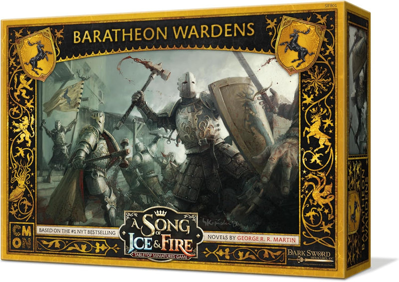 CoolMiniOrNot Inc CMNSIF801 Baratheon Wardens: A Song of Ice and Fire Expansion, Mixed