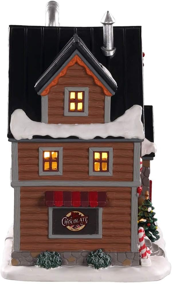 Lemax - Fot The Love of Chocolate Shop 05621 Schokoladenfabrik Weihnachtsdorf Winterdorf