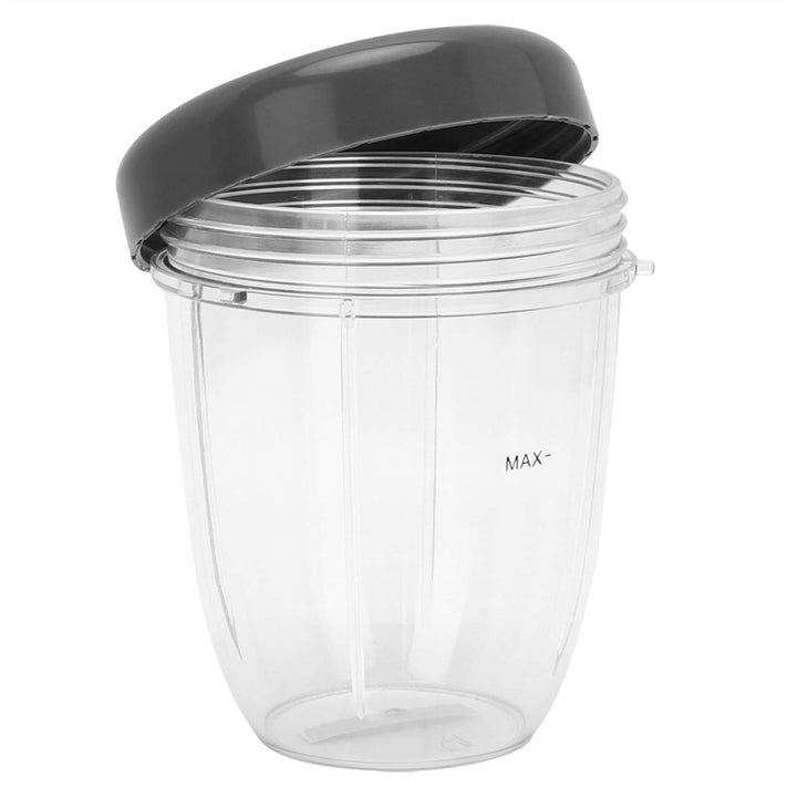 aqxreight Nutri Blender-Teile-Set – Langlebige PC-Becher + Deckel-Set für Einfaches Verschliessen un
