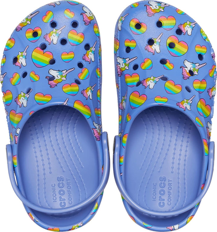 Crocs Baya Clogs – Unisex Clogs für Kinder – Wasserfreundlich und schnell trocknend 19/20 EU Lapis M