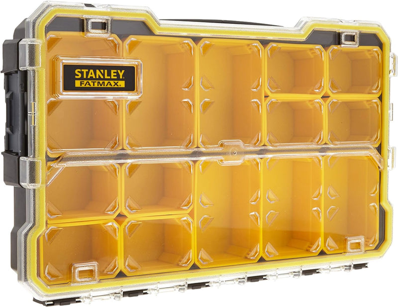 Stanley Fatmax Quick Access Werkzeugtasche FMST1-80147 & FatMax Profi-Organizer 2/3 / Zubehörbox FMS