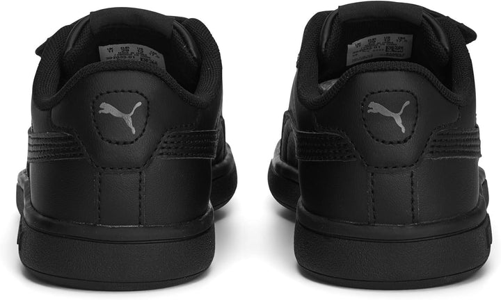 PUMA Unisex Smash 3.0 L V PsSneaker 34 EU Puma Black Shadow Gray, 34 EU Puma Black Shadow Gray
