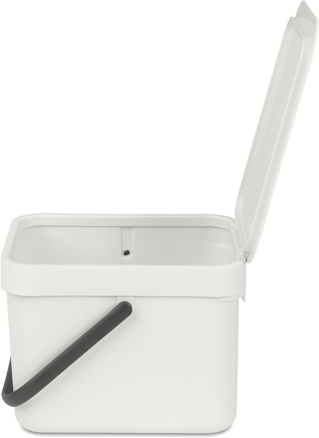 Brabantia - Sort & Go Abfallbehälter 6L - Kleiner Recyclingbehälter - Tragegriff - Pflegeleicht - Fü