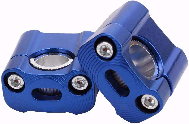 MASO Motorrad Lenker Riser 7/8 '' 22mm & 11/8 '' 28mm Langlebige Aluminiumlegierung Lenker Klemme -