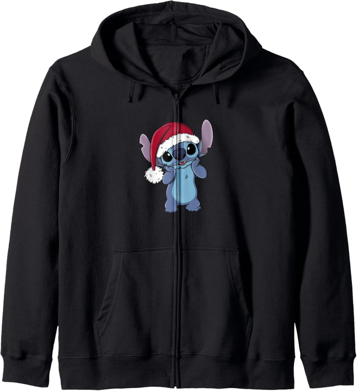 Disney Lilo & Stitch Weihnachten Hat Head In Hands Wonder Kapuzenjacke