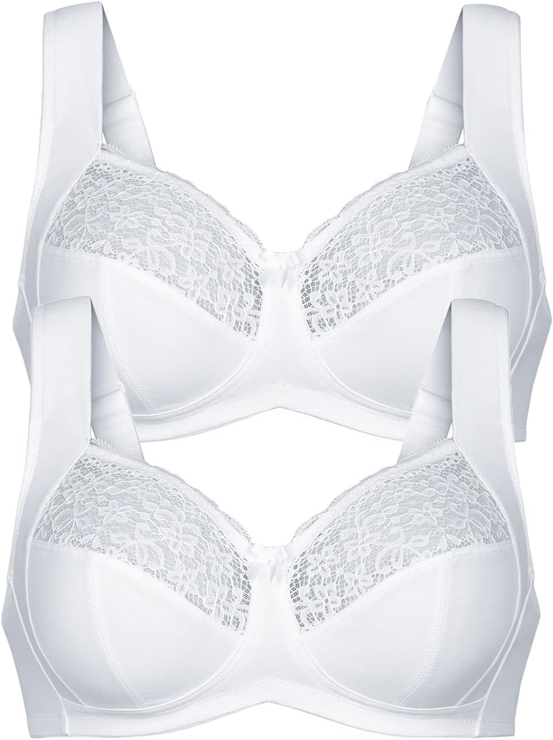 Anita 2er Pack Entlastungs BH ohne Bügel Havanna 5813 75C Crystal, 75C Crystal