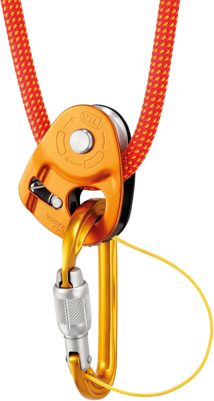 PETZL - Rolle MICRO TRAXION Orange Single, Orange Single