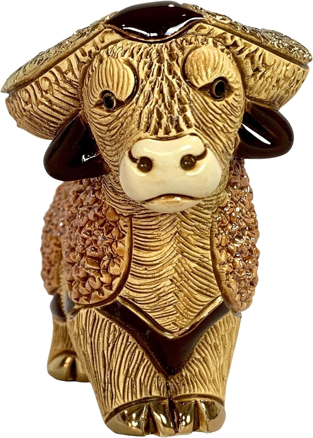 De Rosa Rinconada - Brauner Ochse (Chinesisches Sternzeichen 2021) Figur