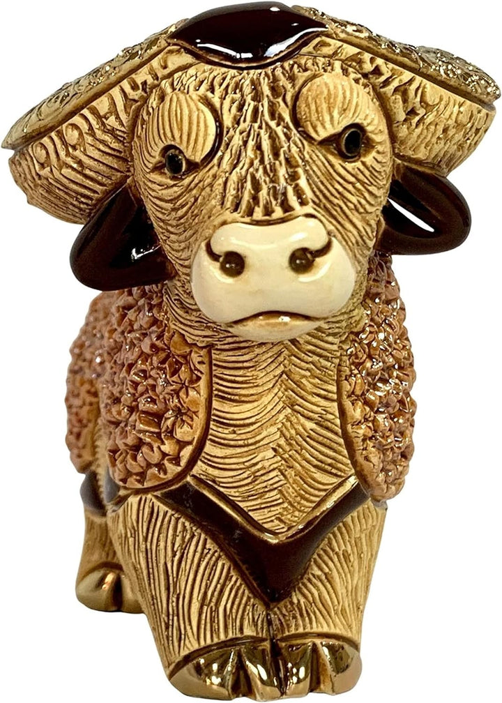 De Rosa Rinconada - Brauner Ochse (Chinesisches Sternzeichen 2021) Figur