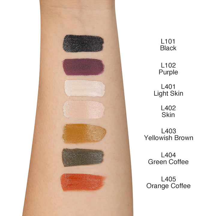 CHUSE PMU Mixing Corrector Pigmente 0,35 oz/10ml (L405 Orange Coffee), Orange