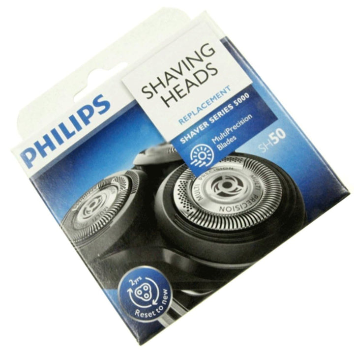PHILIPS Rasierkopf 5000 für kleine Haushaltsgeräte - 422203625841 (Schwarz, Rotierend, 3 Blätter, Ed