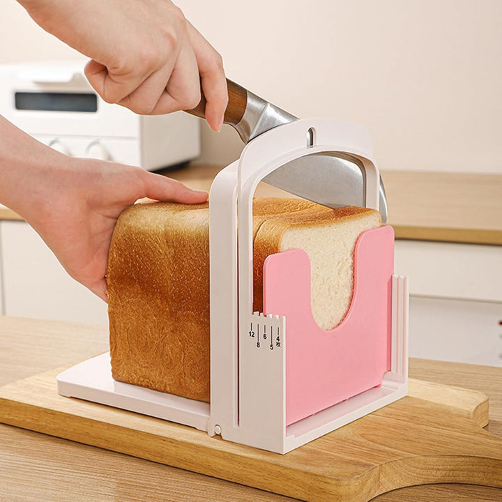 Brot Schneider Klappbarer Manueller Hand Brotschneider | rutschfeste Basis Küchenhelfer Für Toast, B