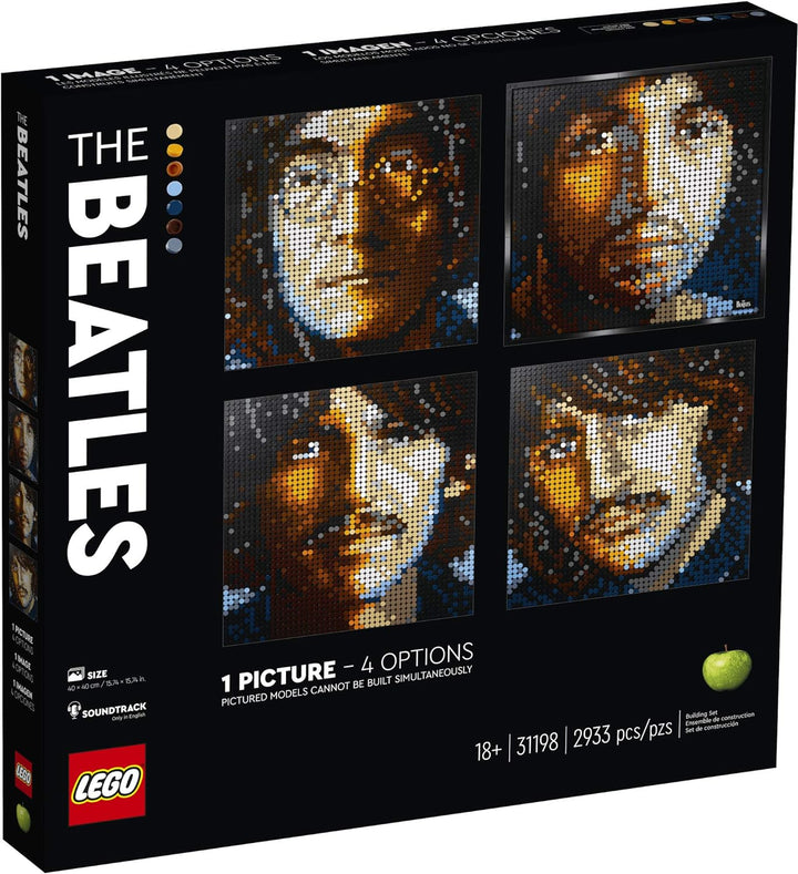 LEGO Art The Beatles 31198 Collectible Building Kit; An Inspiring Art Set for Adults that Encourages