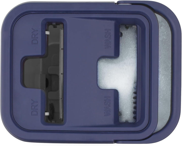 Beldray LA030223FEU7 Deep Clean Flachmopp &amp; Eimer Set – selbstauswringender Schmutzabstreifer mit zw