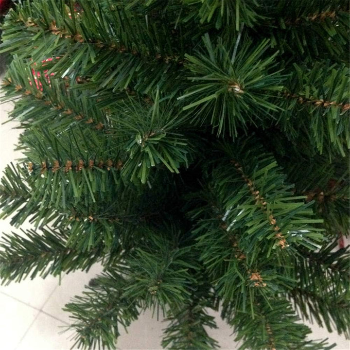 HENGMEI 210cm PVC Weihnachtsbaum Tannenbaum Christbaum Grün künstlicher mit Metallständer ca. 750 Sp
