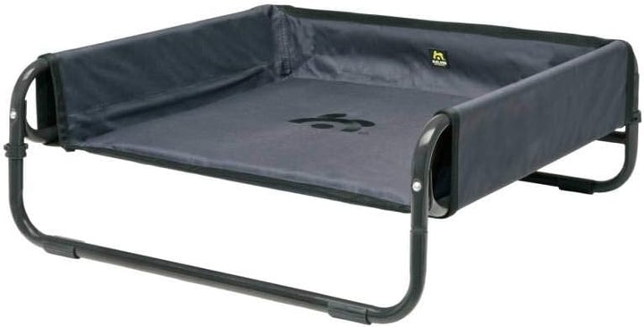 Maelson Soft Bed - Foldable Dog Bed Dog Couch Anthracite M - 71 x 71 x 29cm