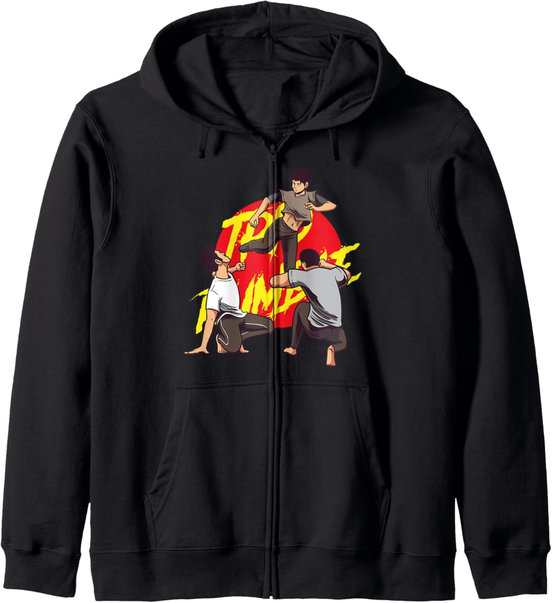 Kampfsport auf der Strasse Geschenk Kapuzenjacke