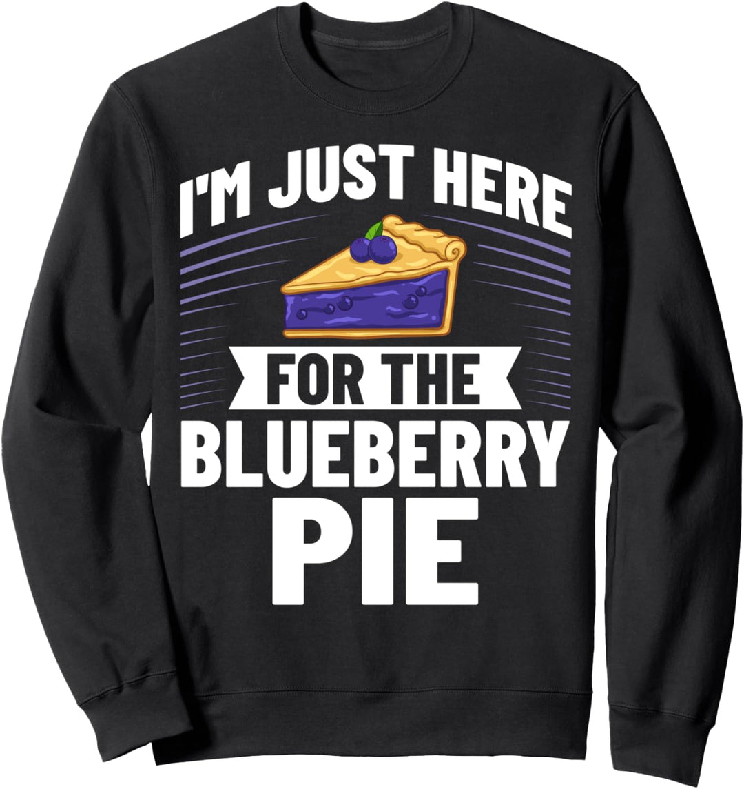 Blaubeerkuchen Heidelbeer Blaubeere Rezept Vegan Sweatshirt