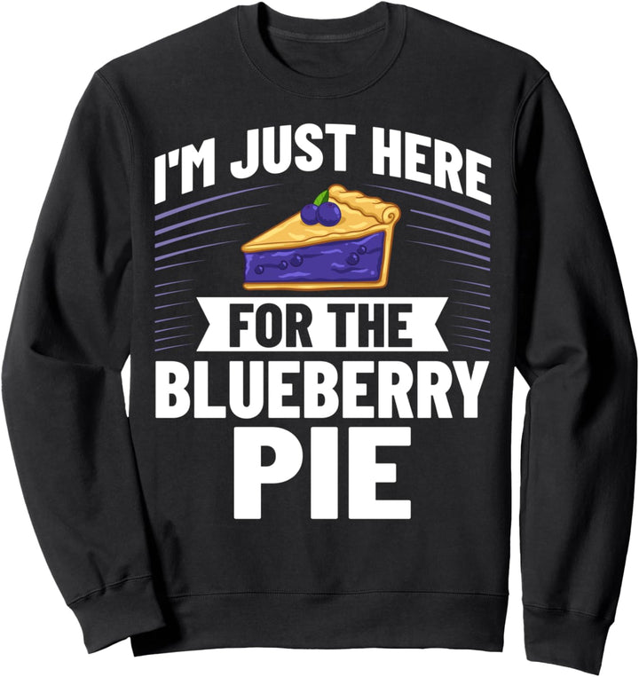 Blaubeerkuchen Heidelbeer Blaubeere Rezept Vegan Sweatshirt