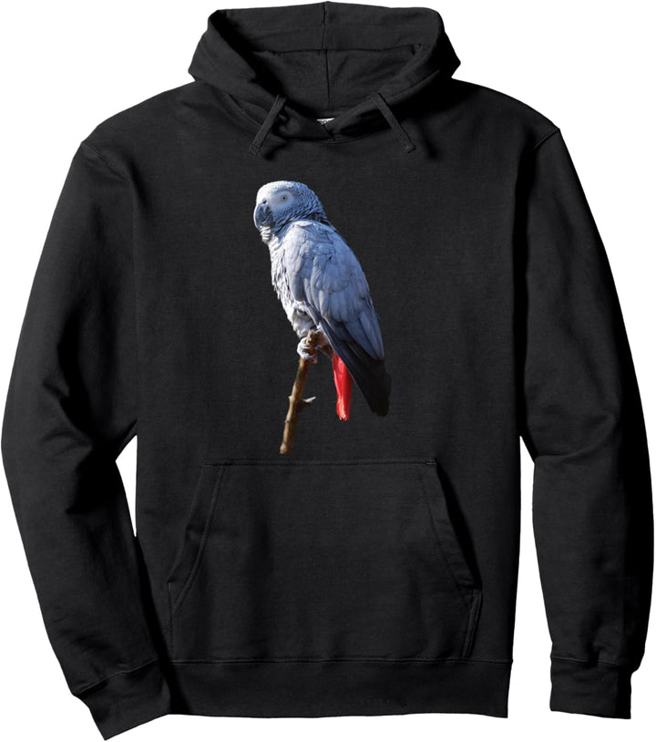 Graupapagei Pullover Hoodie