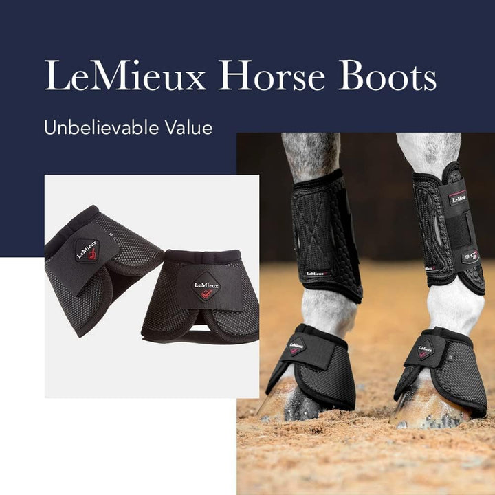 LeMieux Carbonite Hufglocke S Schwarzer Karbonit, S Schwarzer Karbonit