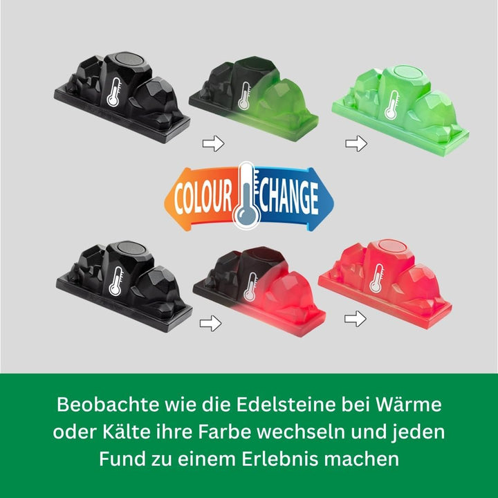 BRIO World - Güterzug-Set mit Farbwechsel - Spielzeug Eisenbahn für Kinder mit Eisenbahn, Wagen, Spi