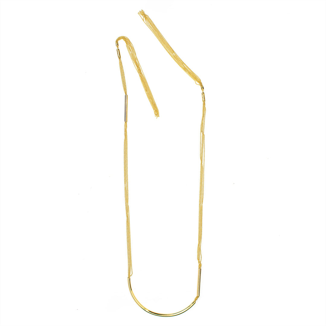 Folli Follie 1n17t012y Damen-Halskette, 60 cm