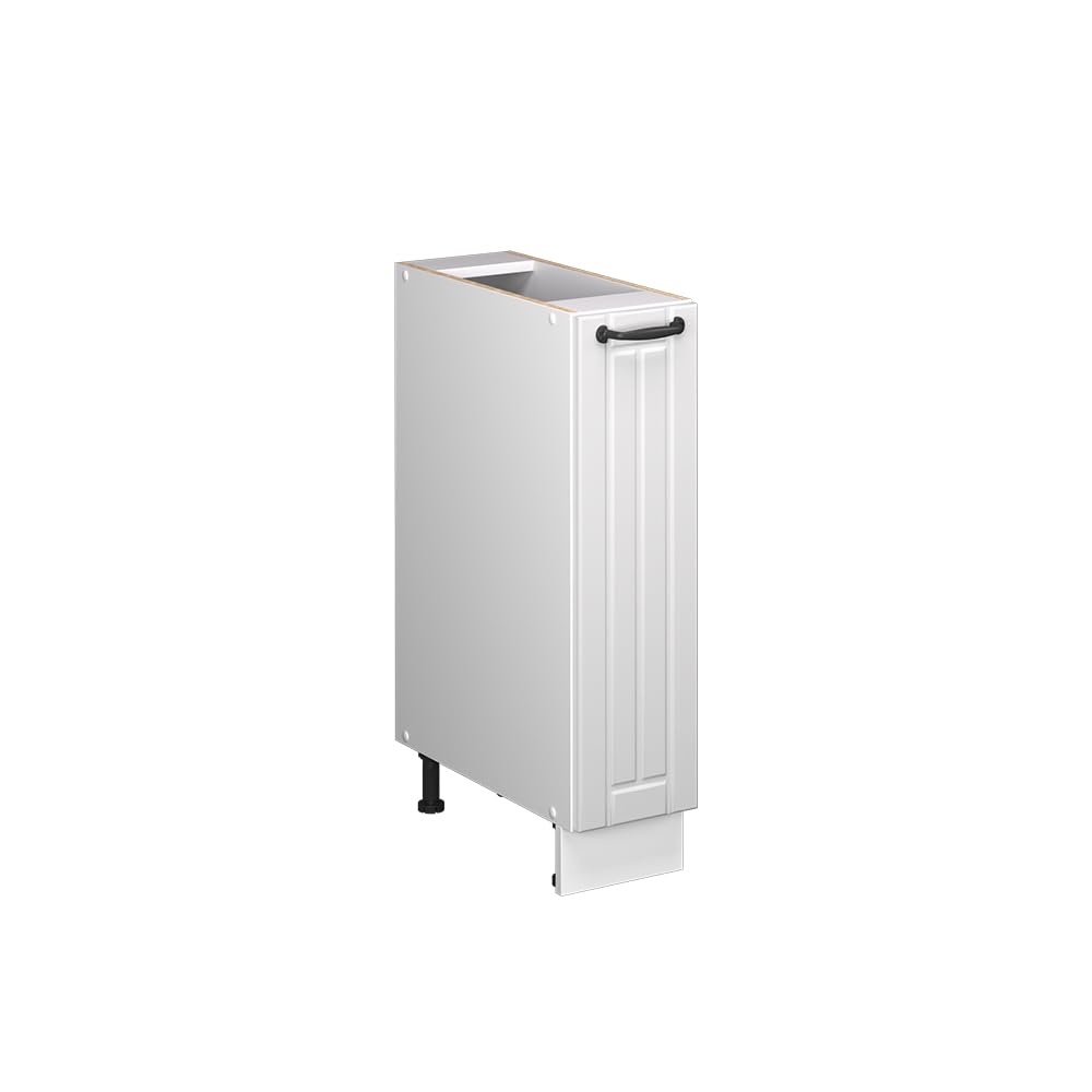 Vicco Apothekerschrank Fame-Line, Weiss Landhaus/Weiss, 20 cm | ohne Arbeitsplatte, zur Kombination