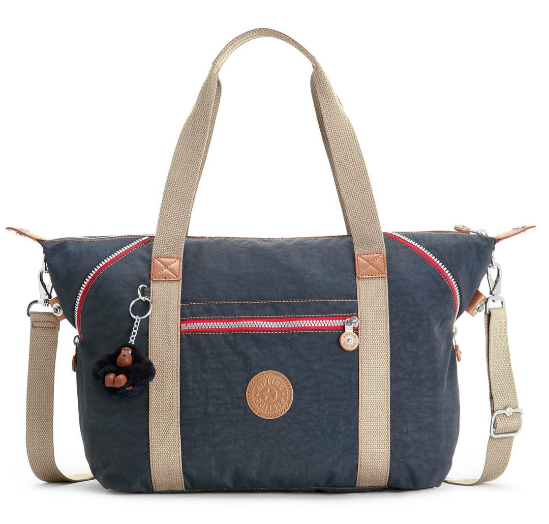 Kipling Damen kunst Tote Bag, Blau (True Navy C), Einheitsgrösse EU True Navy Combo, True Navy Combo