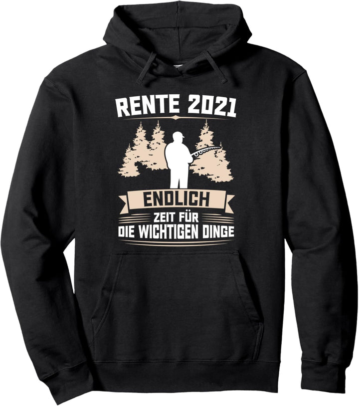 Ruhestand Angelrute Fischer Angler Pullover Hoodie