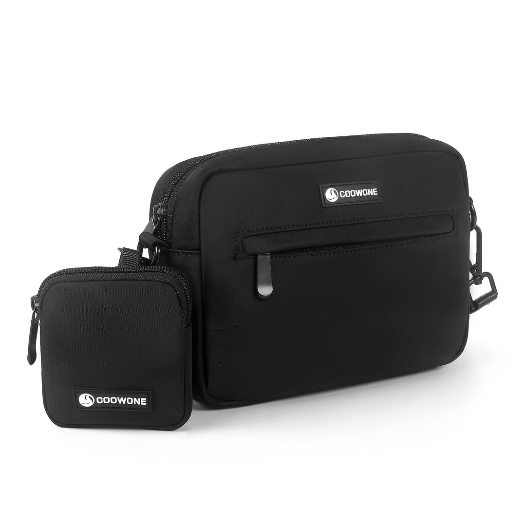 COOWONE wasserdichte Leckerlibeutel für Hunde, Dog Walking Bag, integrierter Kotbeutelspender, verst