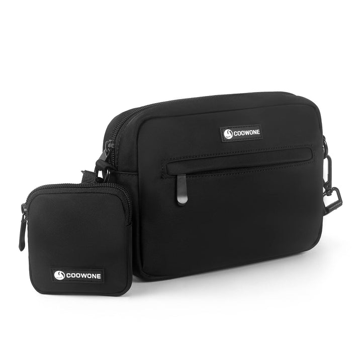 COOWONE wasserdichte Leckerlibeutel für Hunde, Dog Walking Bag, integrierter Kotbeutelspender, verst