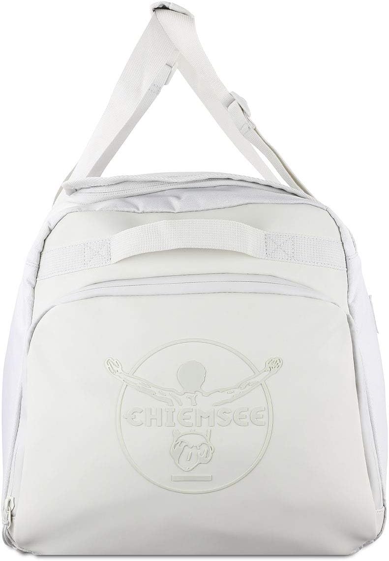 Chiemsee Track n Day Sporttasche/Reisetasche Gross für Damen und Herren, Unisex Weekender, Creme Cre