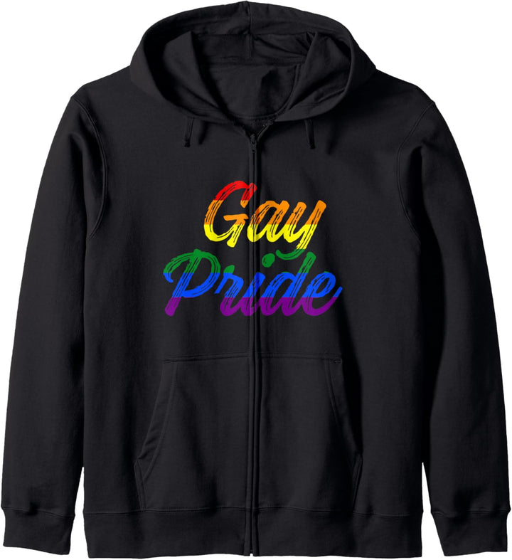 Gay Pride Regenbogen Lesbisch Homosexuell Schwul Gay LGBTQ Kapuzenjacke