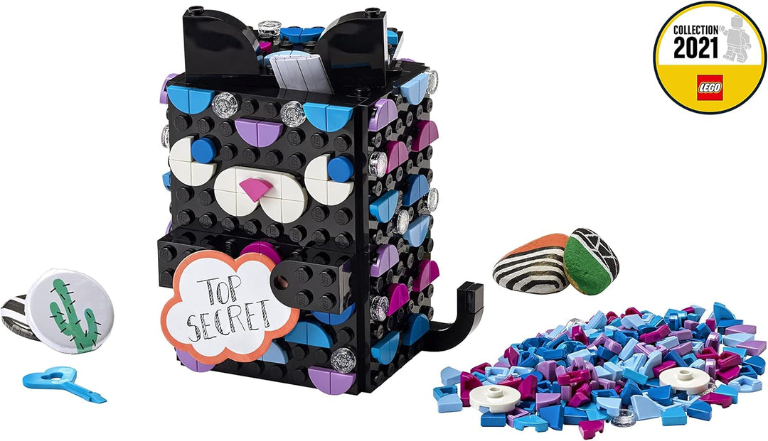 LEGO 41924 DOTS Geheimbox Katze Single, Single