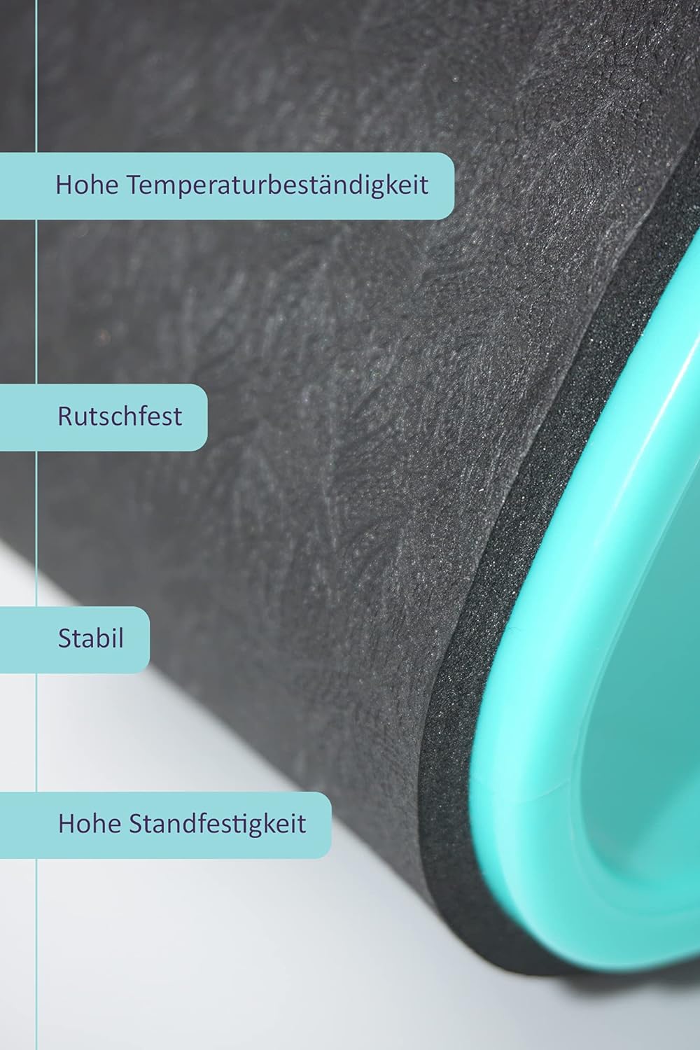 chi-enterprise Ovales Yoga Wheel | Yoga Rad, Abgeflachtes Yoga Wheel | Rückenstrecker, Rücken-Heimtr