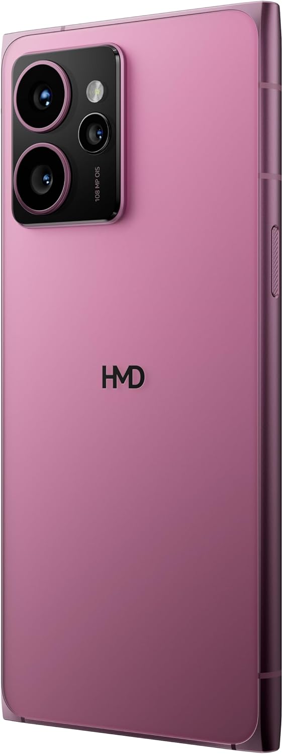 HMD Skyline Smartphone (8GB RAM/256GB Speicher, 4600 mAh Akku, 6,55“ pOLED Display, 50 MP Selfie + 1