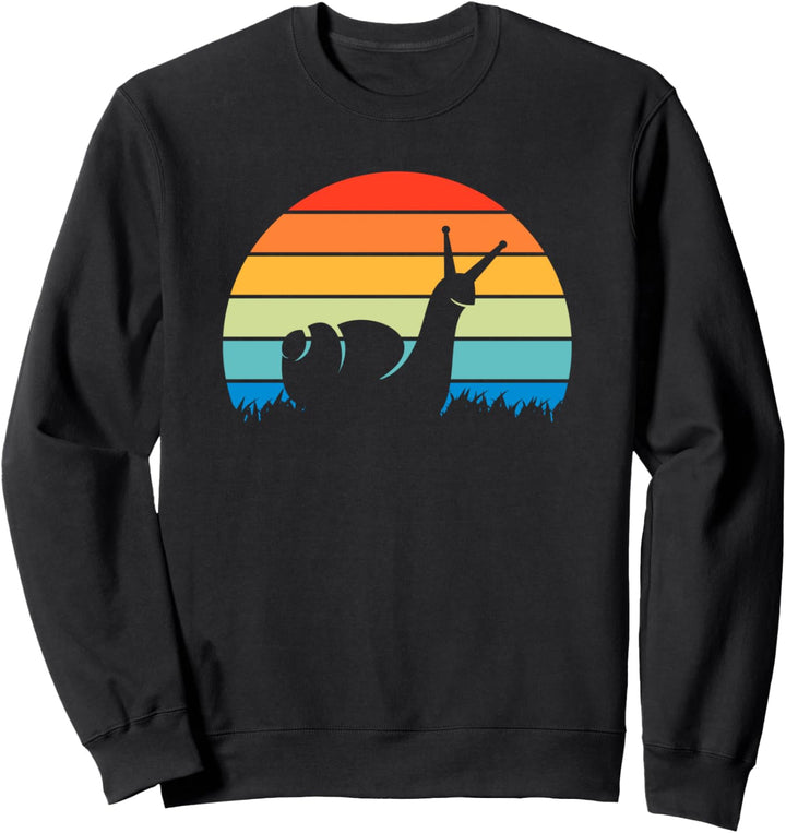 Retro Schnecke Sweatshirt