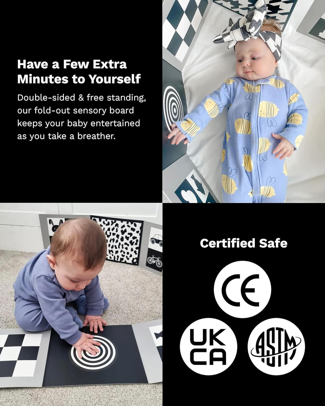 Samuel Sensory Sensorische und Entwicklungsbretter für Babys, A1