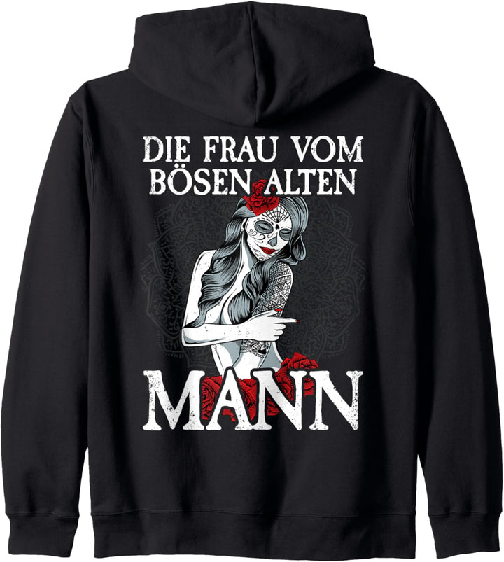 Böser Alter Mann I Für Frauen I Frau vom bösen alten Mann Kapuzenjacke