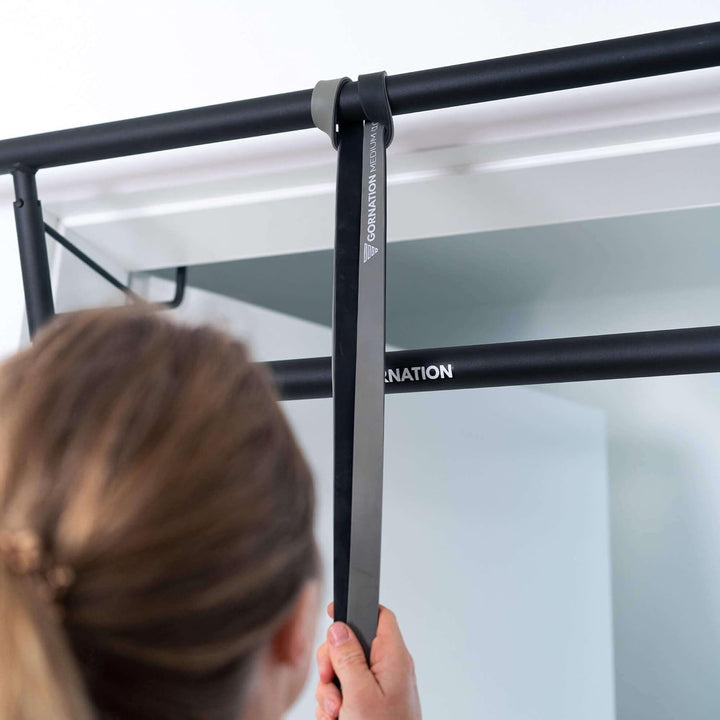 GORNATION Klimmzugstange Türrahmen, Klimmzugstange für Tür, Multifunktionale Pull Up Bar, Perfekt fü
