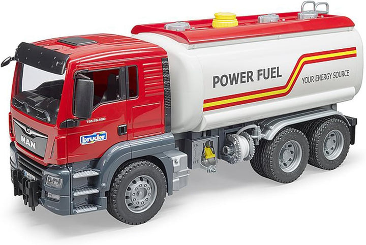 bruder 03775 - Man TGS Tankwagen - 1:16 LKW Lastwagen Transporter Fahrzeug Tankstelle Spielzeug
