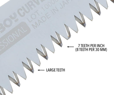 Silky Ersatzblatt für die Pocketboy Curve 170mm grob 170mm Ersatzblatt, 170mm Ersatzblatt