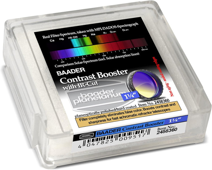 Baader Planetarium 2458360 Kontrast-Booster Filter (1¼ Zoll) 1¼", 1¼"