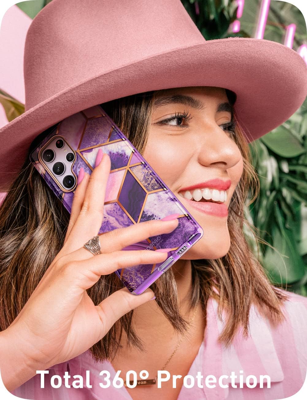 i-Blason Glitzer Hülle für Samsung Galaxy S23 Ultra 5G Handyhülle Bumper Case 360 Grad Schutzhülle G