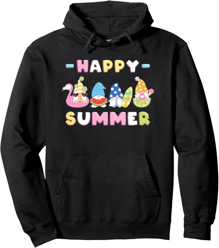 Sommer, Wichtel, Zwerge im Sommerurlaub, Happy Summer Pullover Hoodie