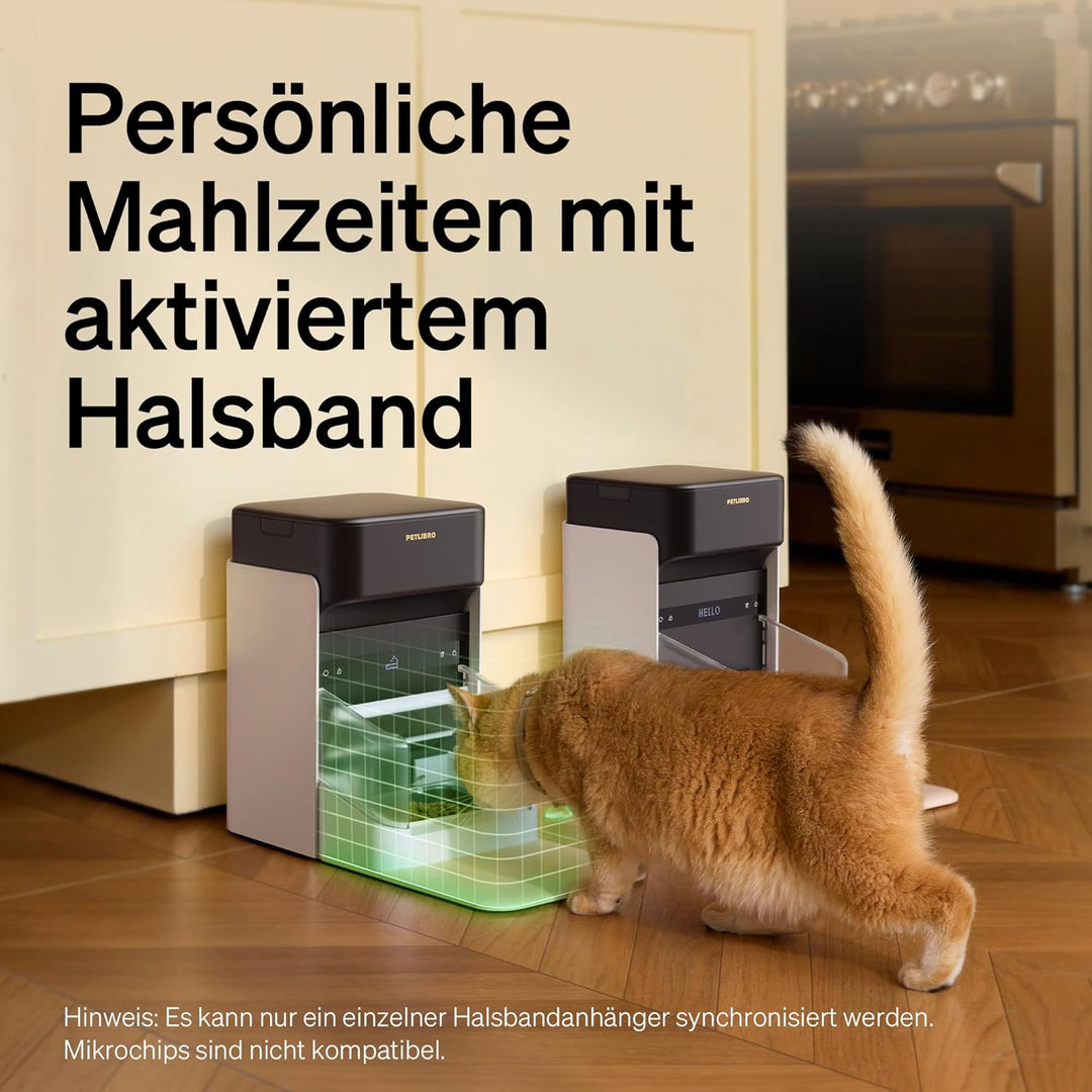 PETLIBRO RFID Futterautomat für Katze, 5G Wi-Fi Automatischer Haustier-Futterspender, Katzen-Futtera